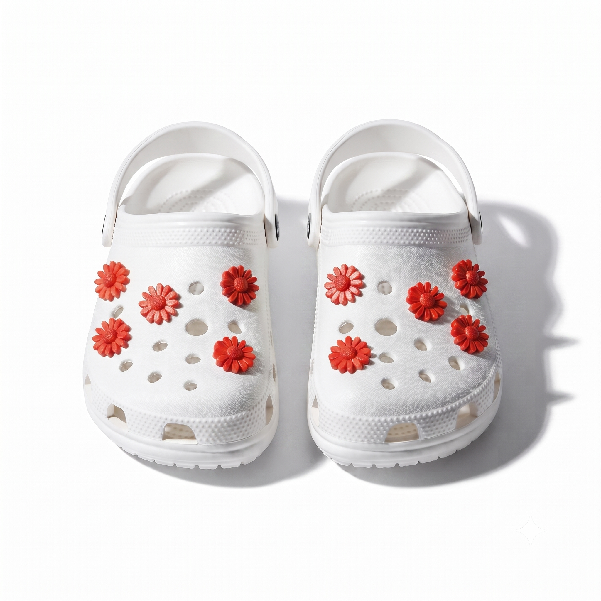 Flower Shoe Charms — Set of 8 pcs for shoes