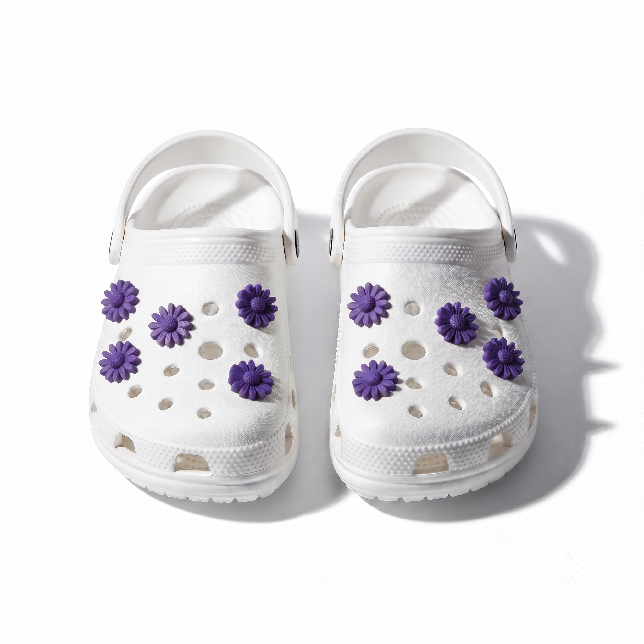 Flower Shoe Charms — Set of 8 pcs for shoes