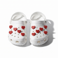 Charms Coeur — Set de 8 pcs pour chaussures